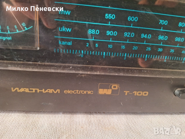WALTHAM ELECTRONIC T100, снимка 4 - Ресийвъри, усилватели, смесителни пултове - 52040904