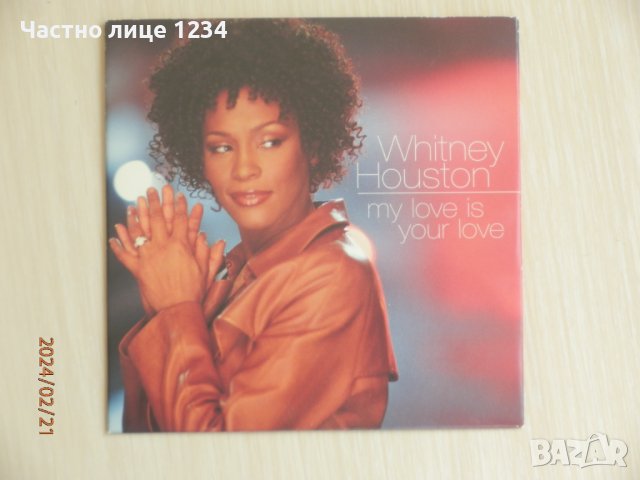 Whitney Houston - My Love is Your Love - 1998 CD single