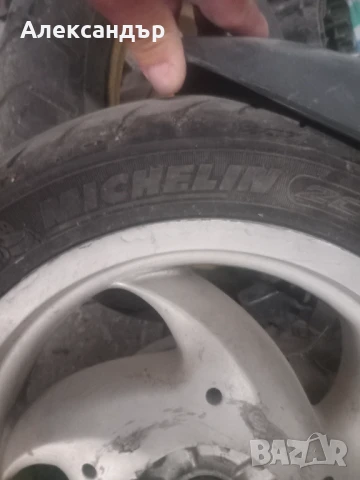 Джанта с гума за Пиаджо Скипър 125сс , снимка 5 - Гуми и джанти - 51128311