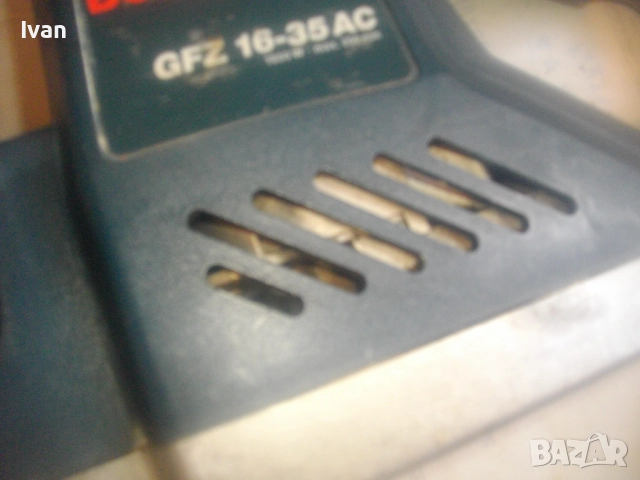 BOSCH GFZ 16-35AC PROFESSIONAL Оригинален немски 1600W ТАНДЕМ ТРИОН за рязане на тухли и газобетон, снимка 10 - Други инструменти - 51501192