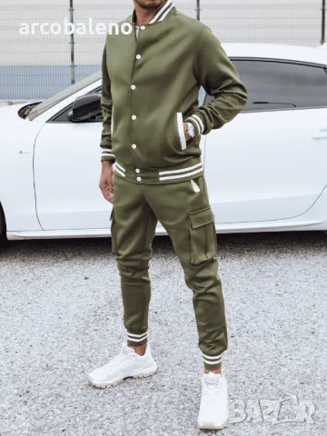 Ежедневен мъжки моден комплект от две части , снимка 2 - Спортни дрехи, екипи - 47656348