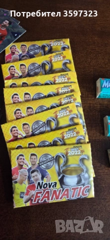 Дъвки и карти с футболисти, снимка 4 - Колекции - 52640727