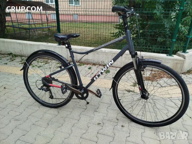 Градско Трекинг B'TWIN Riverside 500 inside 28цола 9скорости  ТОП СЪСТОЯНИЕ Алуминиев 