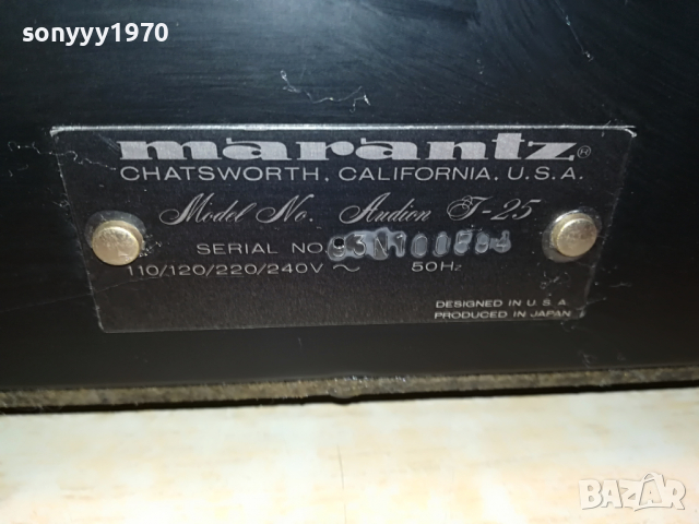 marantz tuner-внос swiss 2803220902, снимка 4 - Ресийвъри, усилватели, смесителни пултове - 36252332