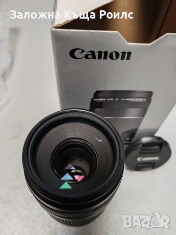 Oбектив Canon EF 75-300mm f/4-5.6 III, снимка 2 - Обективи и филтри - 52738686