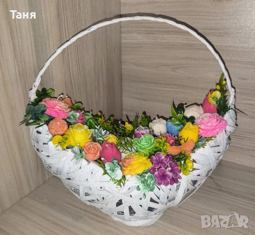 Букет от ароматни свещи , снимка 2 - Декорация за дома - 51580290