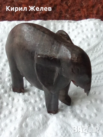 Старо дървено 🐘 слонче 53801, снимка 7 - Антикварни и старинни предмети - 53568717