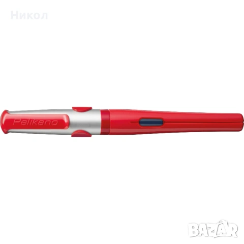 Писалка Pelikan Pelikano, За дясна ръка, Иридиев връх , Два пълнителя, Grip, Blister, снимка 4 - Ученически пособия, канцеларски материали - 53166477