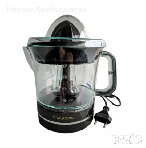 Електрическа цитрус преса Lexical LCJ-2101, 40W, 700ml Бял/Черен, снимка 1