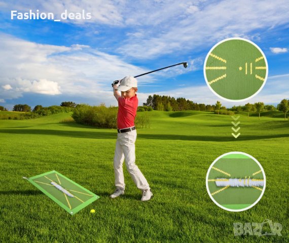 Нова Тренировъчна постелка за голф Пътека замах Упражнения Спорт, снимка 6 - Голф - 39374560