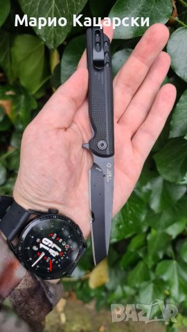 CRKT LCK+ Linerlock Blackout 3820 флипер нож танто, снимка 1 - Ножове - 37554972
