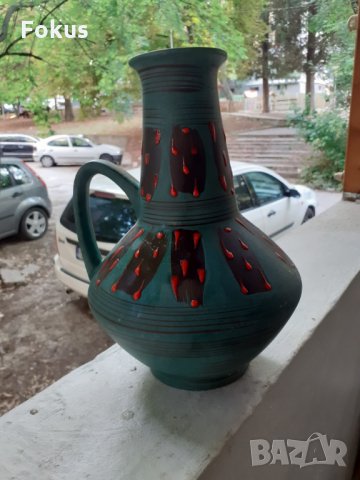 Страхотна красива ваза немска керамика, снимка 2 - Колекции - 33853894