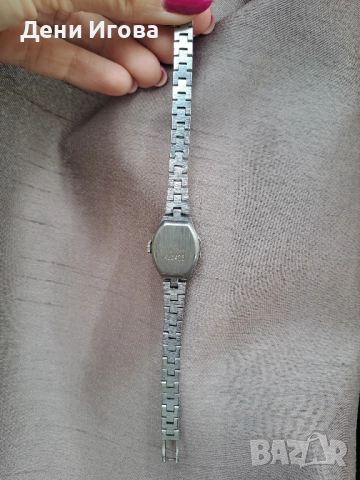 Уникален винтидж дамски часовник гривна Luch (Луч), снимка 5 - Дамски - 52060395