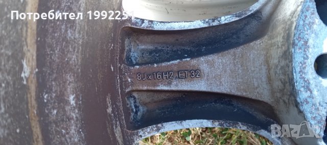 4бр. ляти джанти за Mercedes C класа. 2бр от джантите са 7J16 ET37, а другите две 8J16 ET32. Внос от, снимка 5 - Гуми и джанти - 38951742