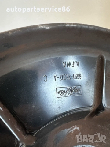 Защитна пластина за заден ляв спирачен апарат за Volvo XC60 (2011) 6G912K317AC, снимка 2 - Части - 53741928