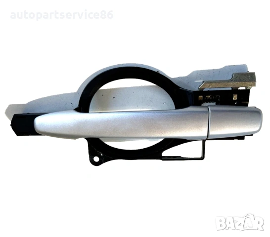 Предна лява външна дръжка на врата сребриста за Peugeot 4007 2.2 HDI (2009)