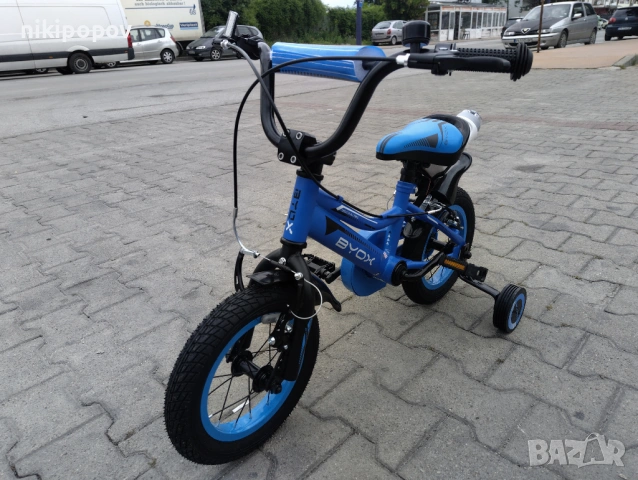 BYOX Велосипед 12" PRINCE син, снимка 6 - Велосипеди - 53531653
