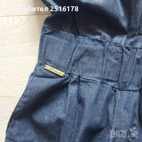 Дамски дънков гащеризон!!!, снимка 4 - Гащеризони - 49647284