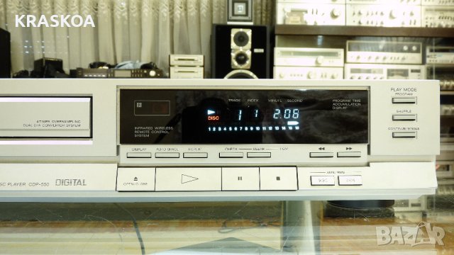 SONY CDP-550, снимка 4 - Ресийвъри, усилватели, смесителни пултове - 40957822