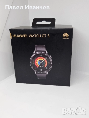 Huawei watch GT 5 Black + Screen Protector