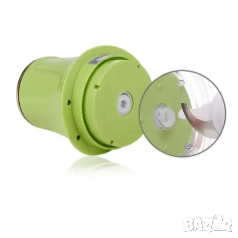 Компактен мултифункционален кухненски чопър с 4 - S Образни остриета, снимка 3 - Чопъри и пасатори - 48095025