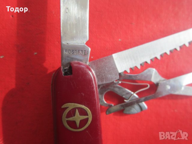 Немски многофункционален нож ножка 1, снимка 2 - Ножове - 35752063