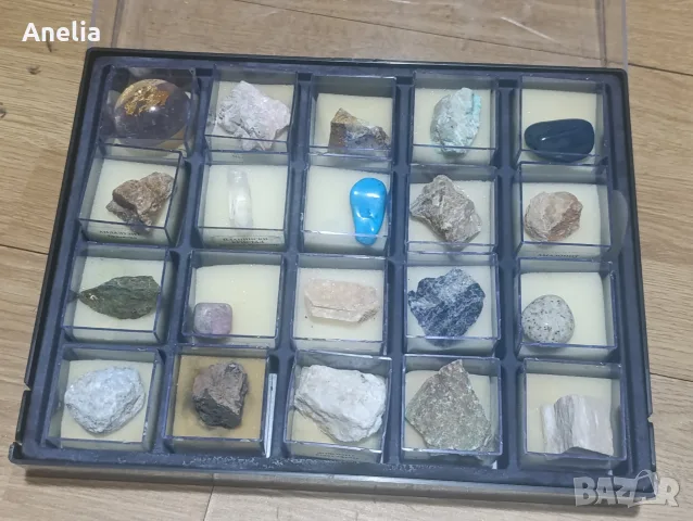 Колекция Минерали "Съкровищата на Земята" (DeAgostini) – 66 броя в 4 кутии, снимка 2 - Колекции - 56184723