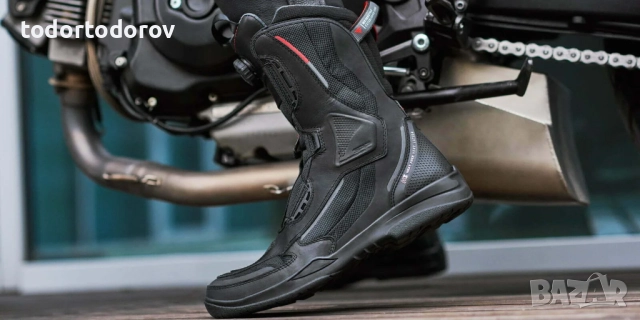 Мъжки мото ботуши SHIMA STRATO WP протектори,вентилация, снимка 6 - Аксесоари и консумативи - 51534176
