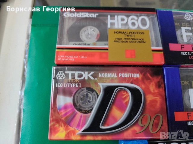 Нови аудио касетки tdk sony, снимка 2 - Аудио касети - 52413064