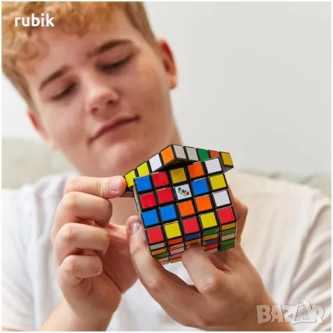 Оригинален куб на Рубик 5x5x5 Rubik's Professor Cube, снимка 9 - Игри и пъзели - 50181053