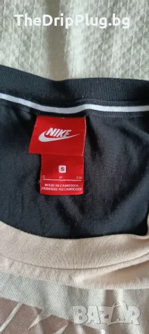 Nike Air дамска тениска размер S(M) бежова , снимка 5 - Тениски - 55780923
