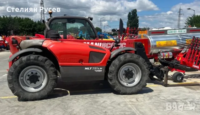 Телескопичен товарач Manitou Mlt 731 lsi turbo   - цена 67 500 лв без ддс - нов внос (продажба с фак, снимка 1 - Индустриална техника - 47917900