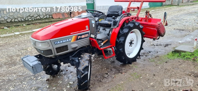 Трактор Янмар Ф200 4×4, снимка 8 - Селскостопанска техника - 52668291