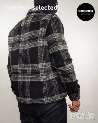 ALLSAINTS Phoenix карирано яке с цип – размер XL – ново с етикети, снимка 8 - Якета - 52886340