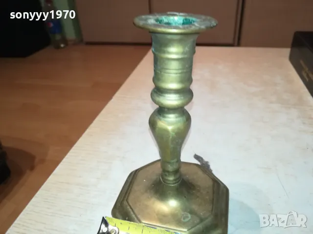 МЕД МЕСИНГ 2БР  ОТ ФРАНЦИЯ 1811241542, снимка 17 - Антикварни и старинни предмети - 48013283