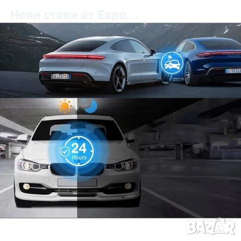 Автомобилна камера Miden S7, 2.5K, предна и задна, 64GB, Full HD, 3.2 инча, снимка 3 - Аксесоари и консумативи - 51000600