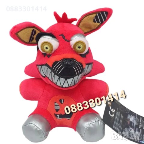 Five Nights at Freddy's 5 нощувки при Фреди Плюшени играчки Fnaf , снимка 13 - Плюшени играчки - 41787579