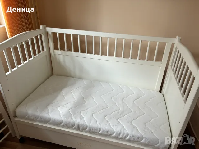 Бебешка кошара Арбор + матрак Екон бебе 120/60, снимка 2 - Кошарки - 55952669