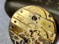 МЕХАНИЗЪМ от РЯДЪК СТАР КОЛЕКЦИОНЕРСКИ ШВЕЙЦАРСКИ ДЖОБЕН ЧАСОВНИК с РИМСКИ ЦИФЕРБЛАТ 49644, снимка 3