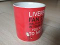 фен чаша на футболен отбор Liverpool оригинална , снимка 3