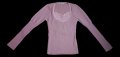 Дамска розова блуза/пуловер, снимка 1 - Блузи с дълъг ръкав и пуловери - 39408626