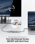 acer USB C Hub, 7-in-1 USB C to HDMI, снимка 3