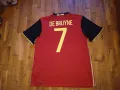 Футболна тениска на Белгиум маркова на Адидас №7Кевийн Де Бруйне размер ХЛ, снимка 10