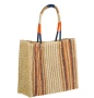 Дамска лятна чанта от слама, 43x15.5x34см., снимка 2