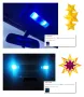 Габаритни 2 крушки BA9S 5 SMD 5050 Автомобилна LED вътрешна лампа крушка за Регистрационен номер , снимка 6