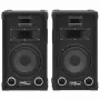 vidaXL Професионални пасивни Hifi сценични тонколони 2 бр 800 W черни, снимка 2