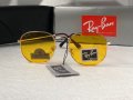 Ray-Ban Hexagonal RB3548 дамски мъжки слънчеви очила унисекс  жълти прозрачни , снимка 5