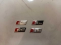 Емблема за волан RS, Sline, алуминиева, емблема за волан на Audi,Ауди, снимка 2