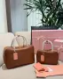 Miu Miu Дамска чанта дамска чанта, кожа, снимка 2