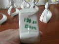 Стар български порцелан салфетници рингове халки пръстени за салфетки , снимка 2